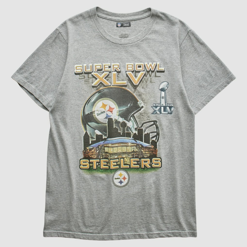 Pittsburgh Steelers NFL 2011 T-shirt Heather Gray Vintage