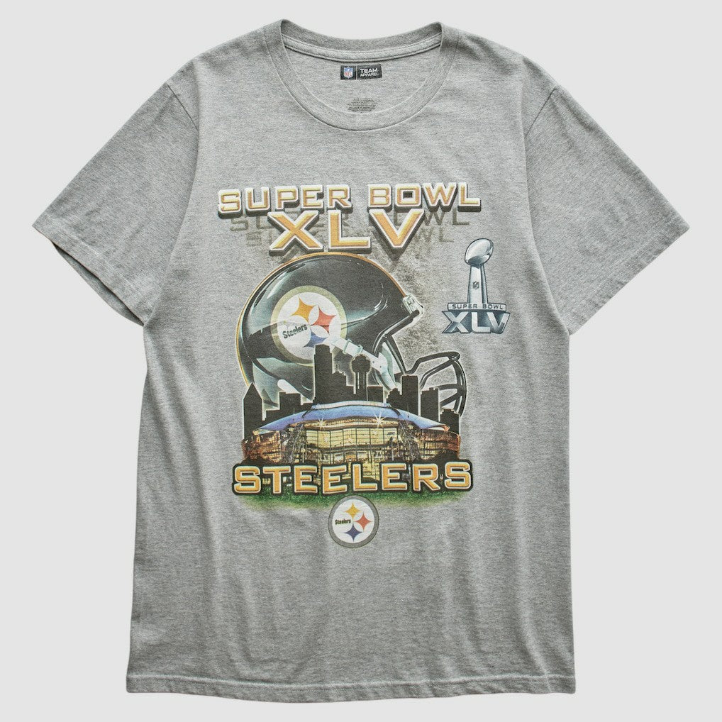 Pittsburgh Steelers NFL 2011 T-shirt Heather Gray Vintage