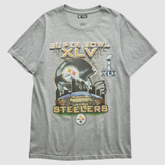 Pittsburgh Steelers NFL 2011 T-shirt Heather Gray Vintage