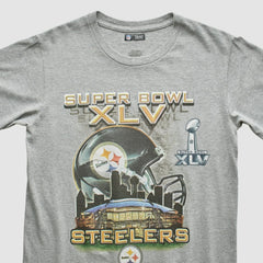 Pittsburgh Steelers NFL 2011 T-shirt Heather Gray Vintage