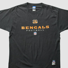 Cincinnati Bengals Reebok 2000s T-shirt Black Vintage