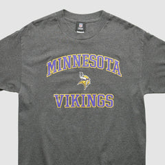 Minnesota Vikings Team Edition Apparel 2010s T-shirt Dark Heather Gray Vintage
