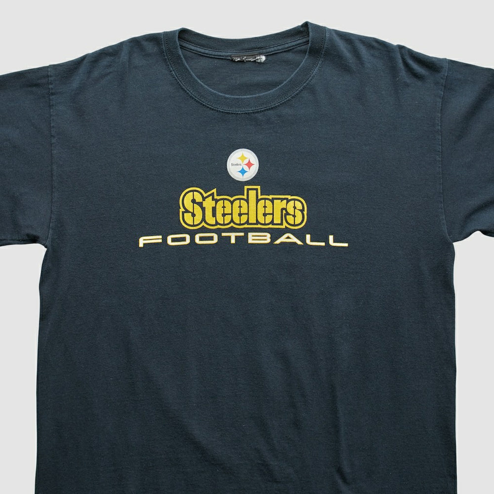 Pittsburgh Steelers NFL 2010s Long Sleeve T-shirt Navy Vintage