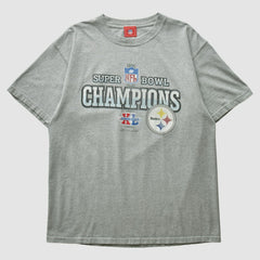 Pittsburgh Steelers NFL 2006 T-shirt Heather Gray Vintage