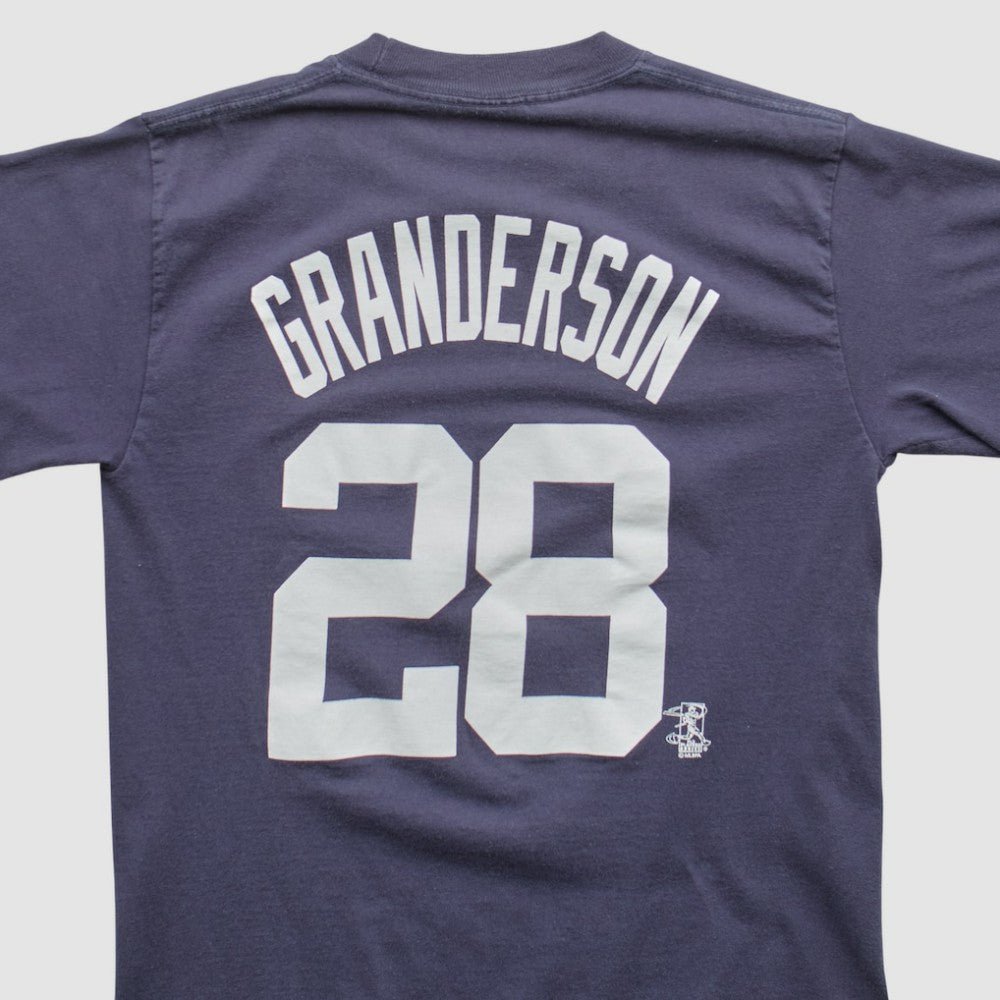 Detroit Tigers Majestic 2000s T-shirt - Navy - S by Fanatics Real Vintage T-shirts