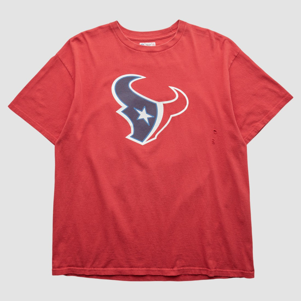 Houston Texans Team Edition Apparel 2000s T-shirt Red Vintage