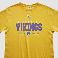Minnesota Vikings NFL 2010s T-shirt Yellow Vintage