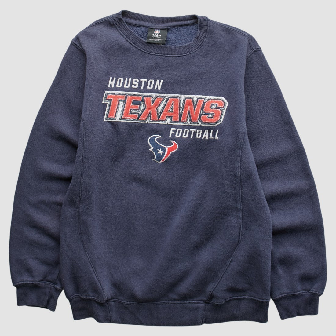 Houston Texans NFL 2010s Pullover Sweatshirt Navy Vintage