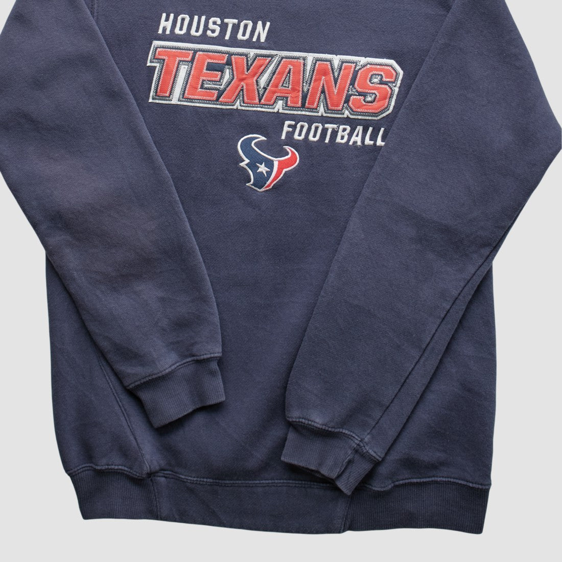 Houston Texans NFL 2010s Pullover Sweatshirt Navy Vintage