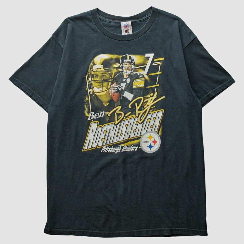 Pittsburgh Steelers NFL 2000s T-shirt Black Vintage
