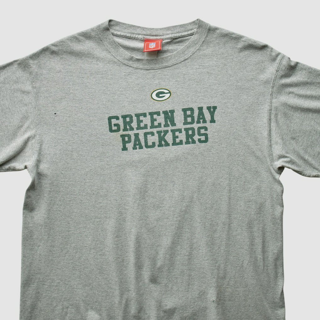Green Bay Packers NFL 2000s T-shirt Heather Gray Vintage