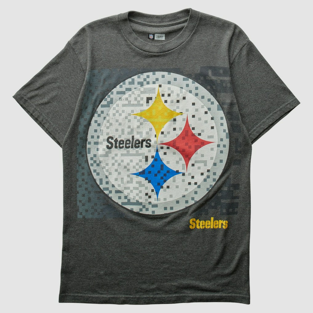 Pittsburgh Steelers NFL 2010s T-shirt Dark Heather Gray Vintage