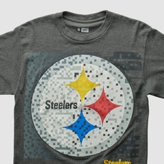 Pittsburgh Steelers NFL 2010s T-shirt Dark Heather Gray Vintage
