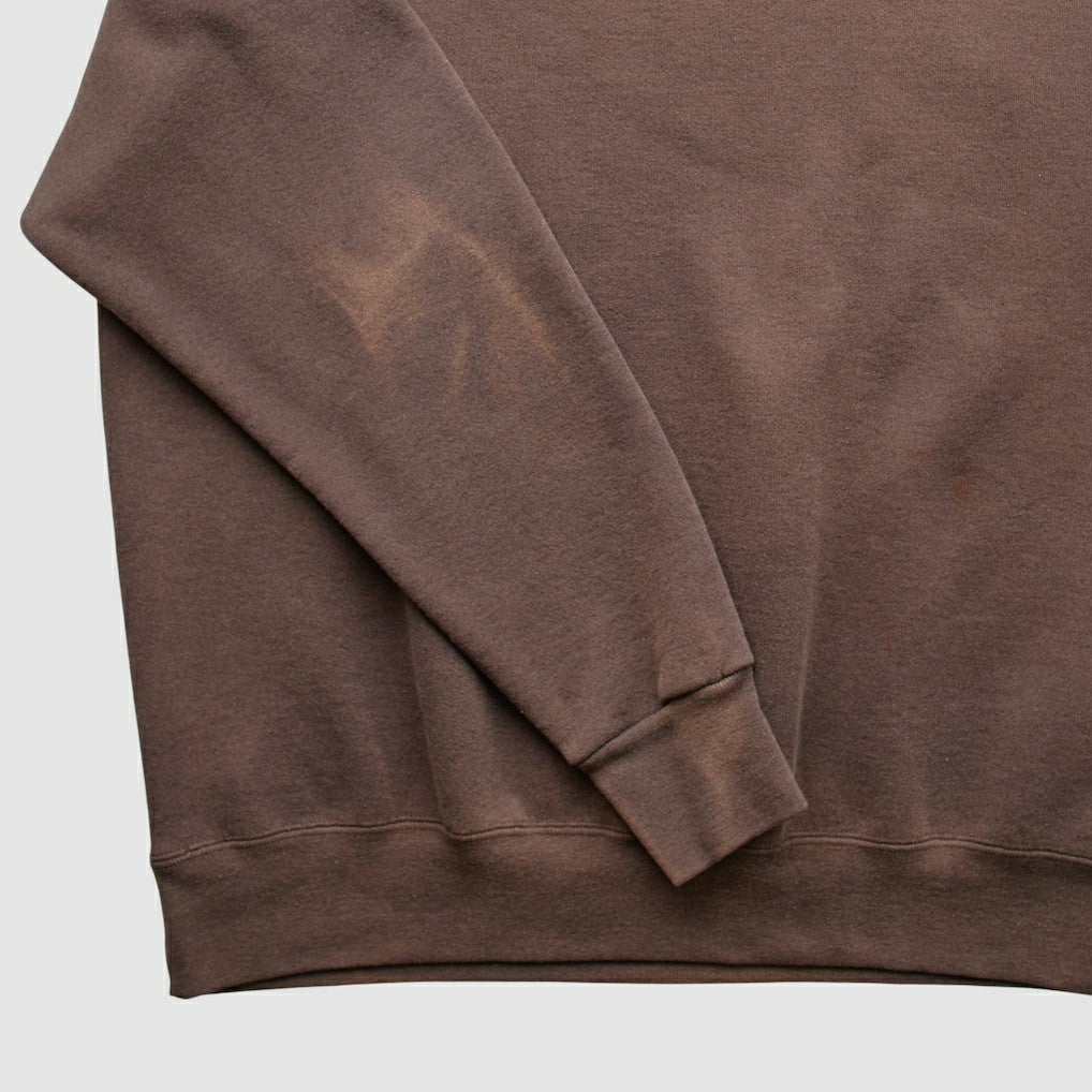 Cleveland Browns Home Team Advantage 90s Sweatshirt Brown Vintage