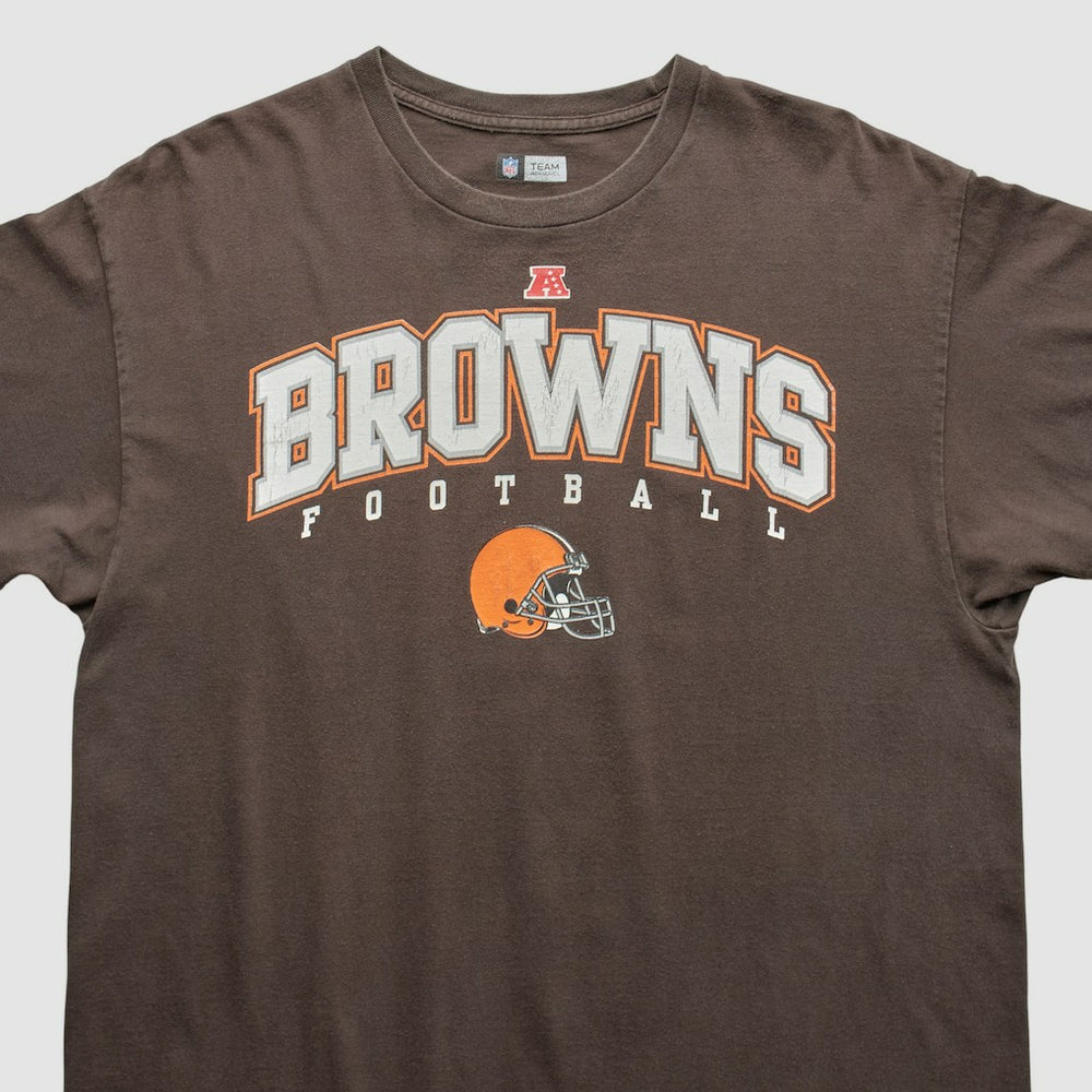 Cleveland Browns NFL 2010s T-shirt Brown Vintage