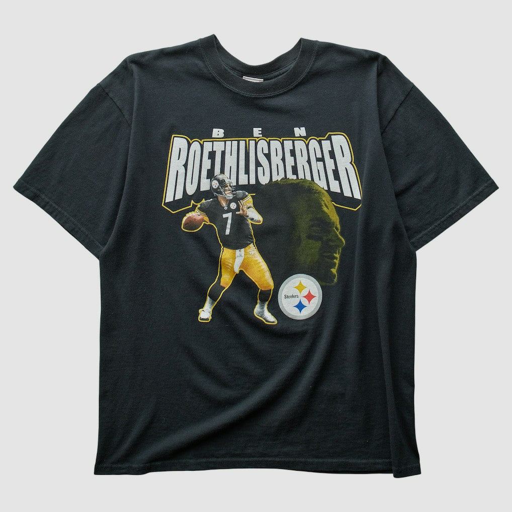 Pittsburgh Steelers NFL 2000s T-shirt Black Vintage