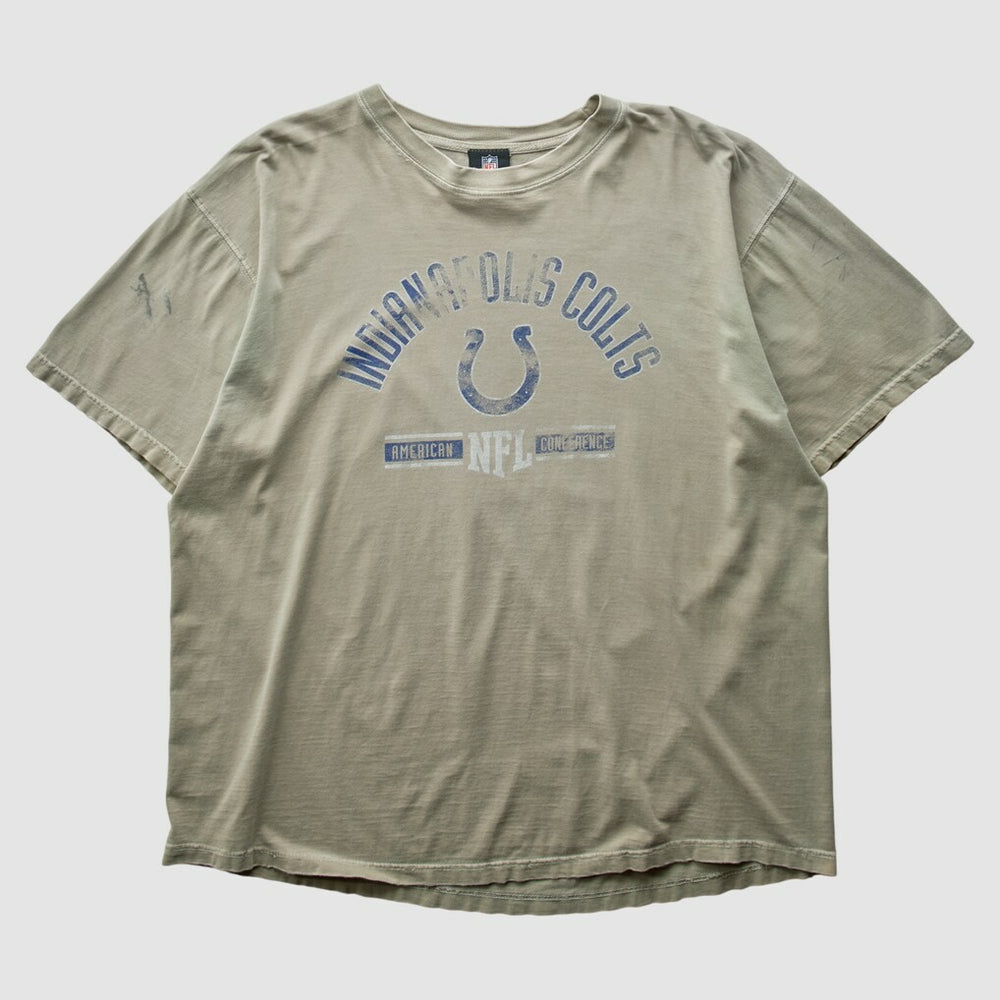 Indianapolis Colts NFL 2010s T-shirt Brown Vintage