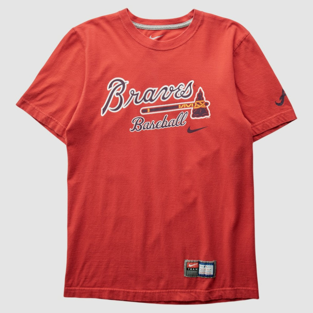 Atlanta Braves Nike 2010s T-shirt - Red - S by Fanatics Real Vintage T-shirts
