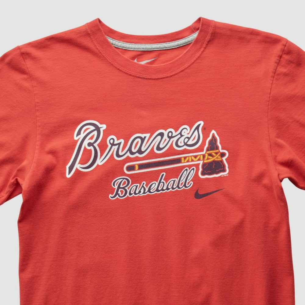 Atlanta Braves Nike 2010s T-shirt - Red - S by Fanatics Real Vintage T-shirts
