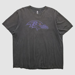Baltimore Ravens Team Edition Apparel 2000s T-shirt Black Vintage