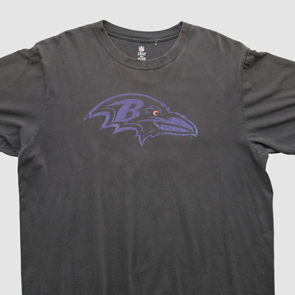 Baltimore Ravens Team Edition Apparel 2000s T-shirt Black Vintage