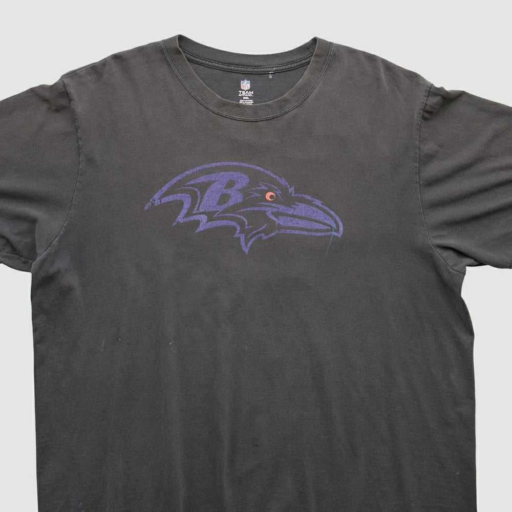 Baltimore Ravens Team Edition Apparel 2000s T-shirt Black Vintage