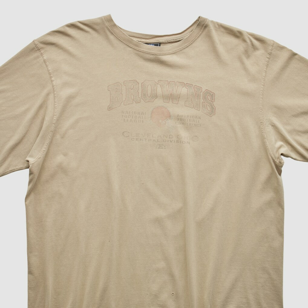 Cleveland Browns NFL 2000s T-shirt Tan Vintage