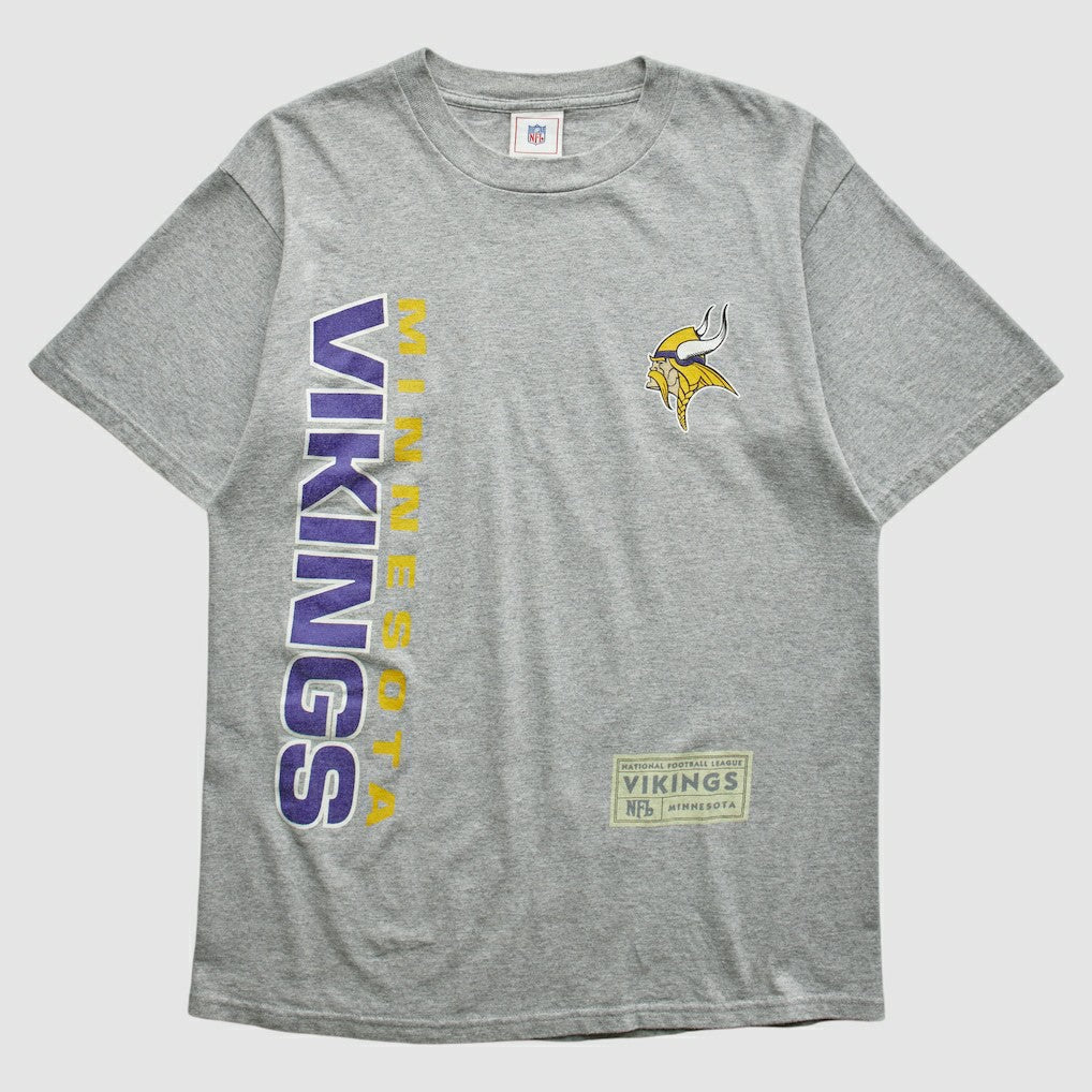 Minnesota Vikings NFL 2000s T-shirt Heather Gray Vintage