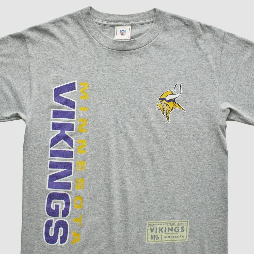 Minnesota Vikings NFL 2000s T-shirt Heather Gray Vintage