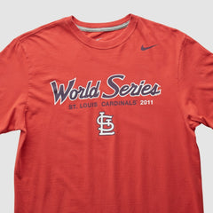 St. Louis Cardinals Nike 2011 T-shirt - Red - M by Fanatics Real Vintage T-shirts