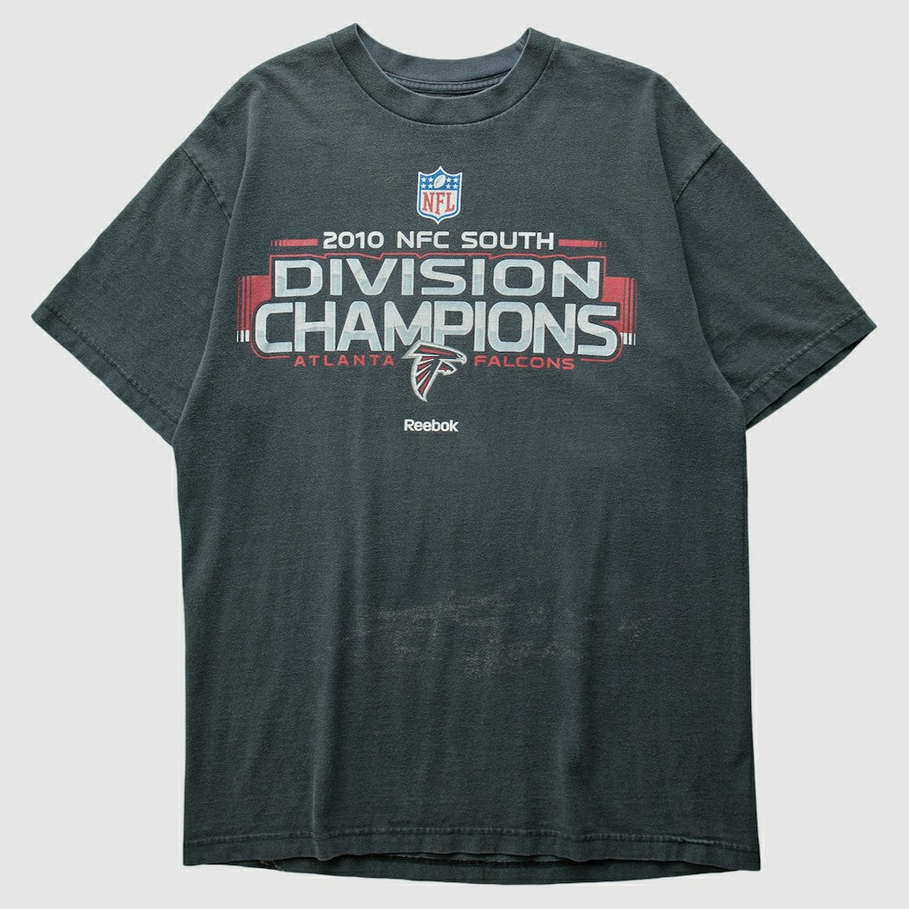 Atlanta Falcons Reebok 2010 T-shirt Charcoal Vintage