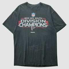Atlanta Falcons Reebok 2010 T-shirt Charcoal Vintage