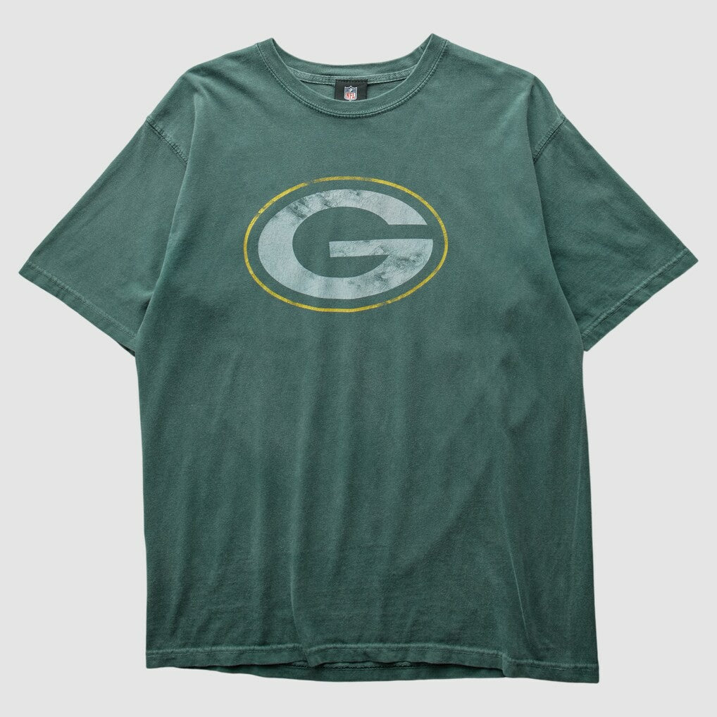 Green Bay Packers NFL 2010s T-shirt Green Vintage