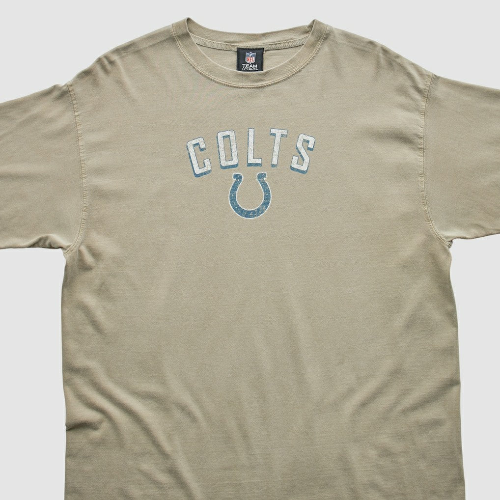 Indianapolis Colts Team Edition Apparel 2010s T-shirt Tan Vintage