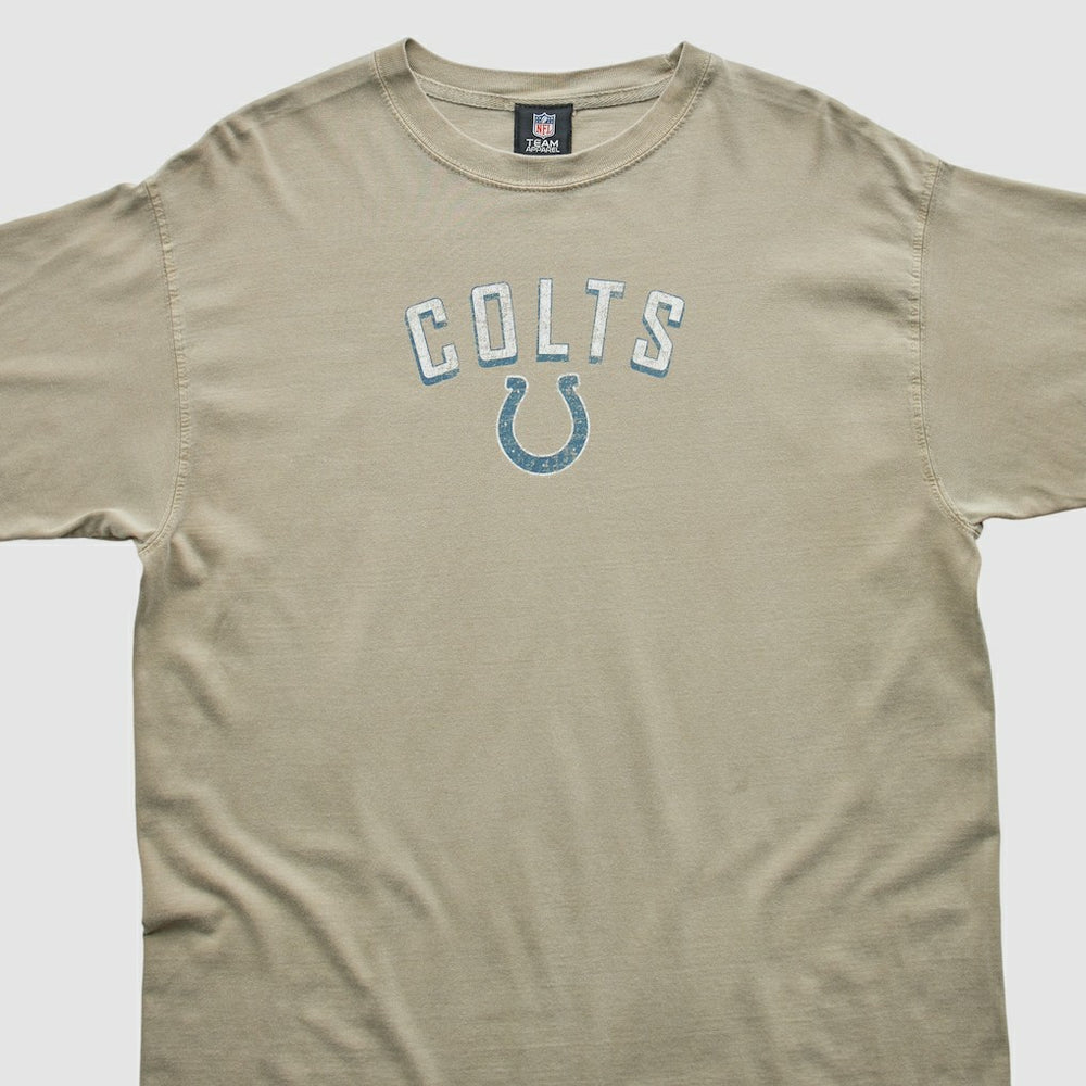Indianapolis Colts Team Edition Apparel 2010s T-shirt Tan Vintage