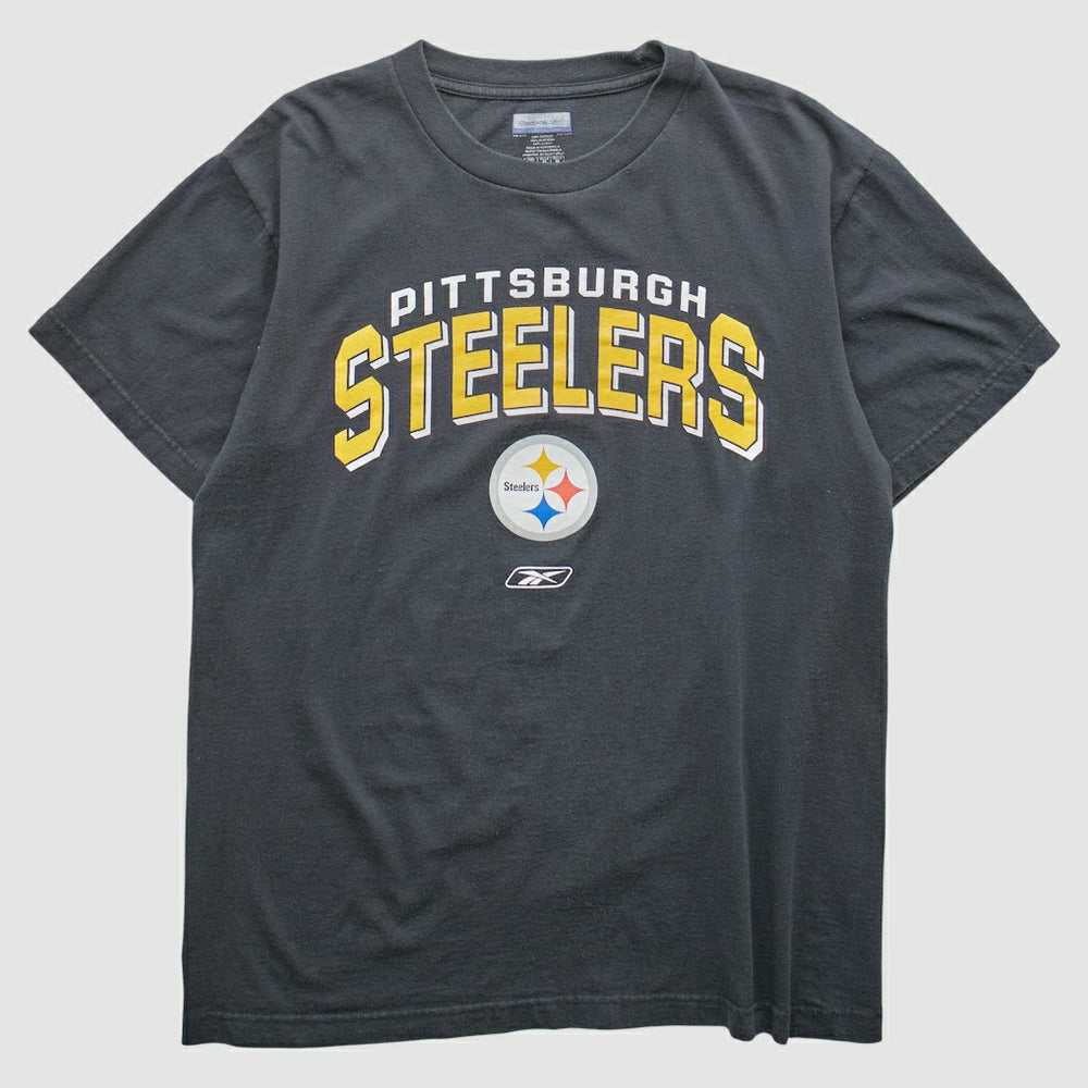 Pittsburgh Steelers Reebok 2000s T-shirt Black Vintage