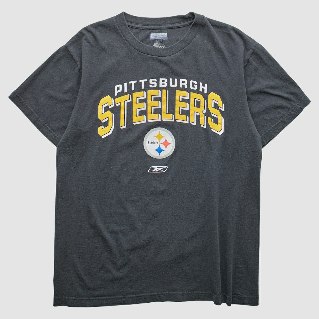 Pittsburgh Steelers Reebok 2000s T-shirt Black Vintage