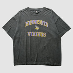 Minnesota Vikings NFL 2010s T-shirt Dark Heather Gray Vintage