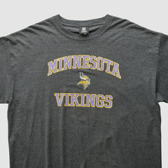 Minnesota Vikings NFL 2010s T-shirt Dark Heather Gray Vintage