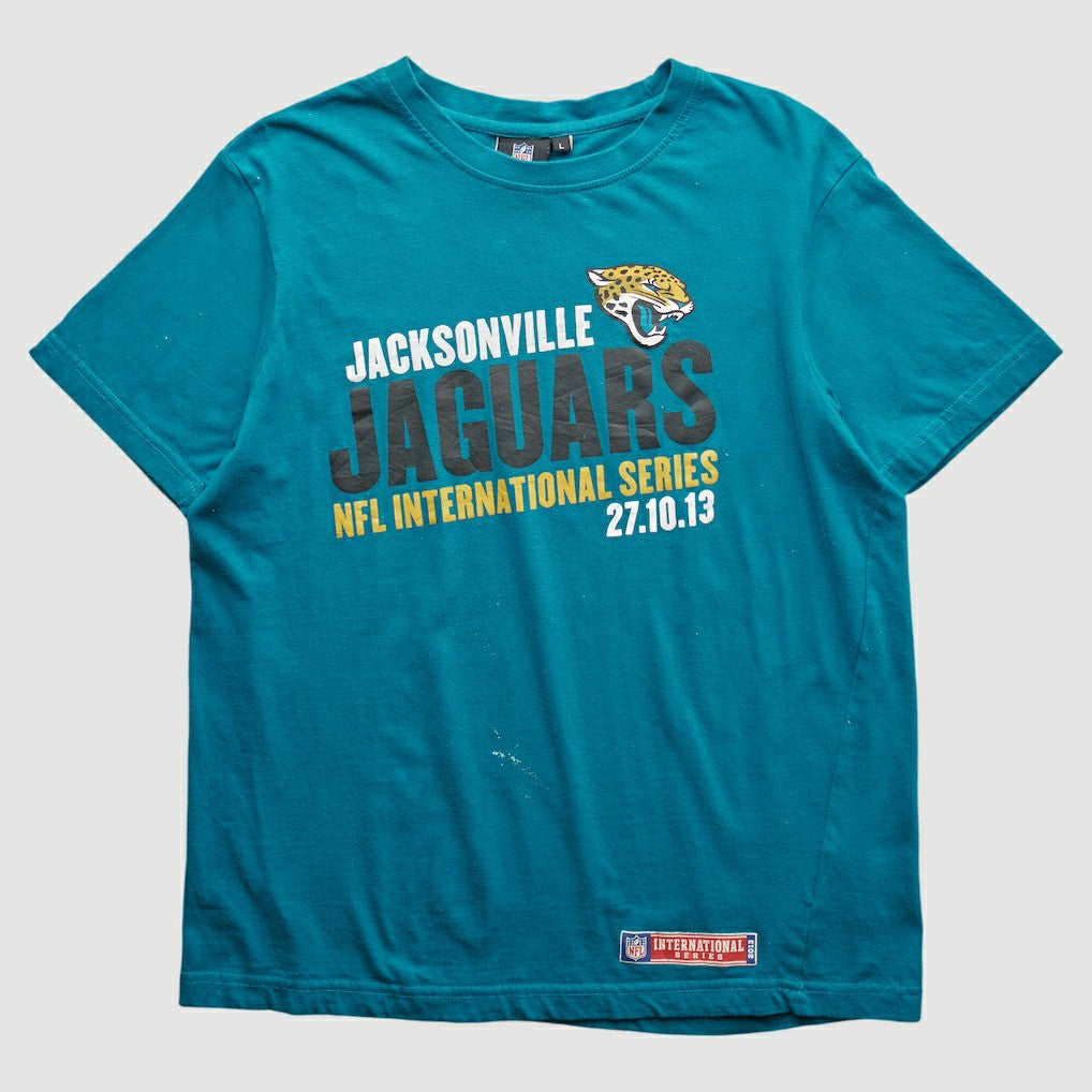 Jacksonville Jaguars NFL 2013 T-shirt Teal Vintage