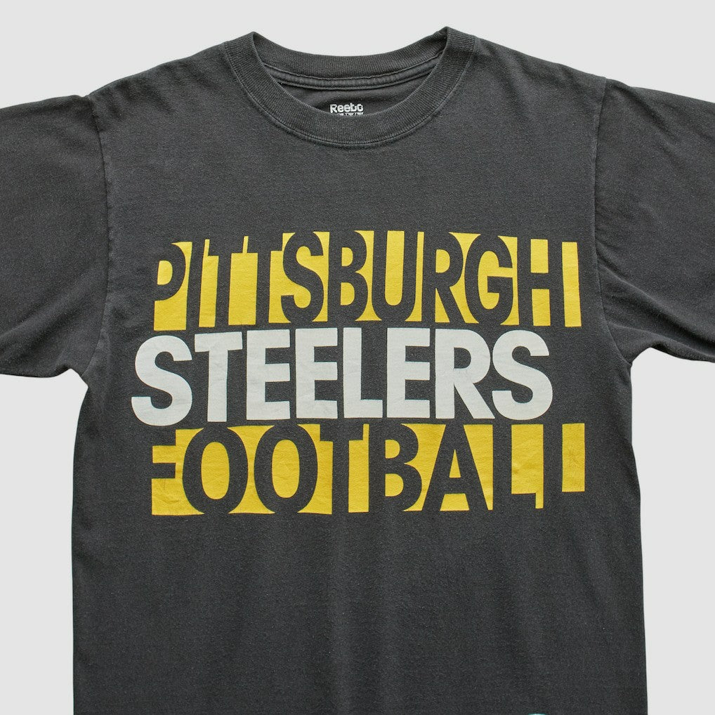 Pittsburgh Steelers Reebok 2000s T-shirt Black Vintage
