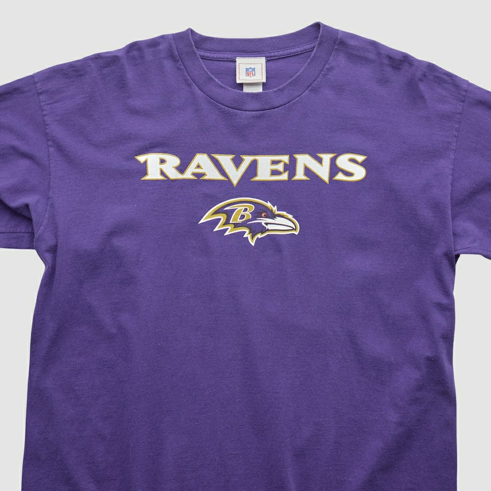 Baltimore Ravens NFL 2000s Long Sleeve T-shirt Purple Vintage
