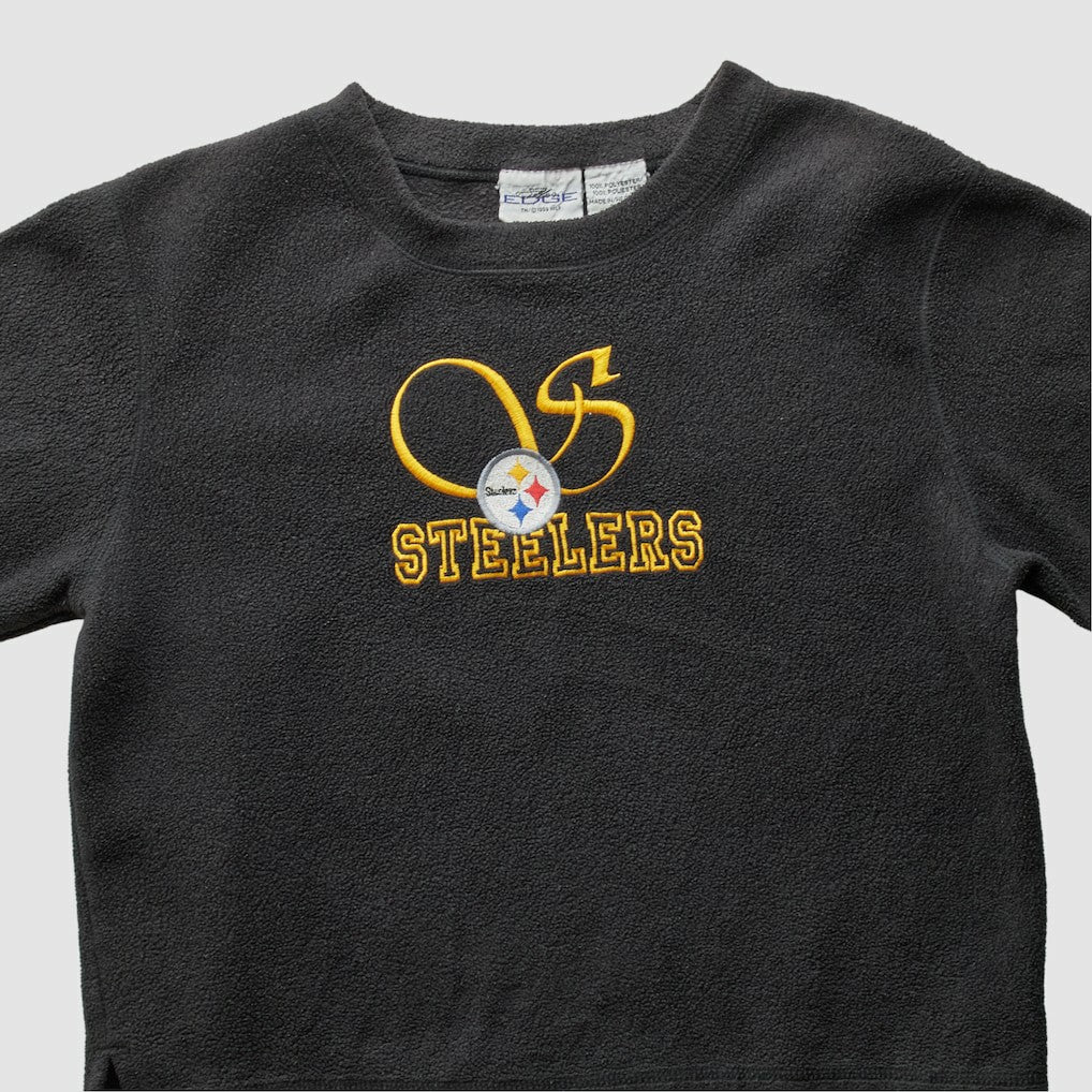 Pittsburgh Steelers Pro Edge 2000s Pullover Sweatshirt Black Vintage