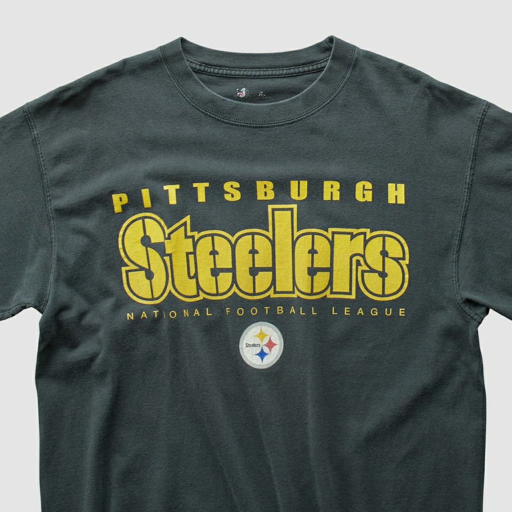 Pittsburgh Steelers NFL 2000s T-shirt Black Vintage