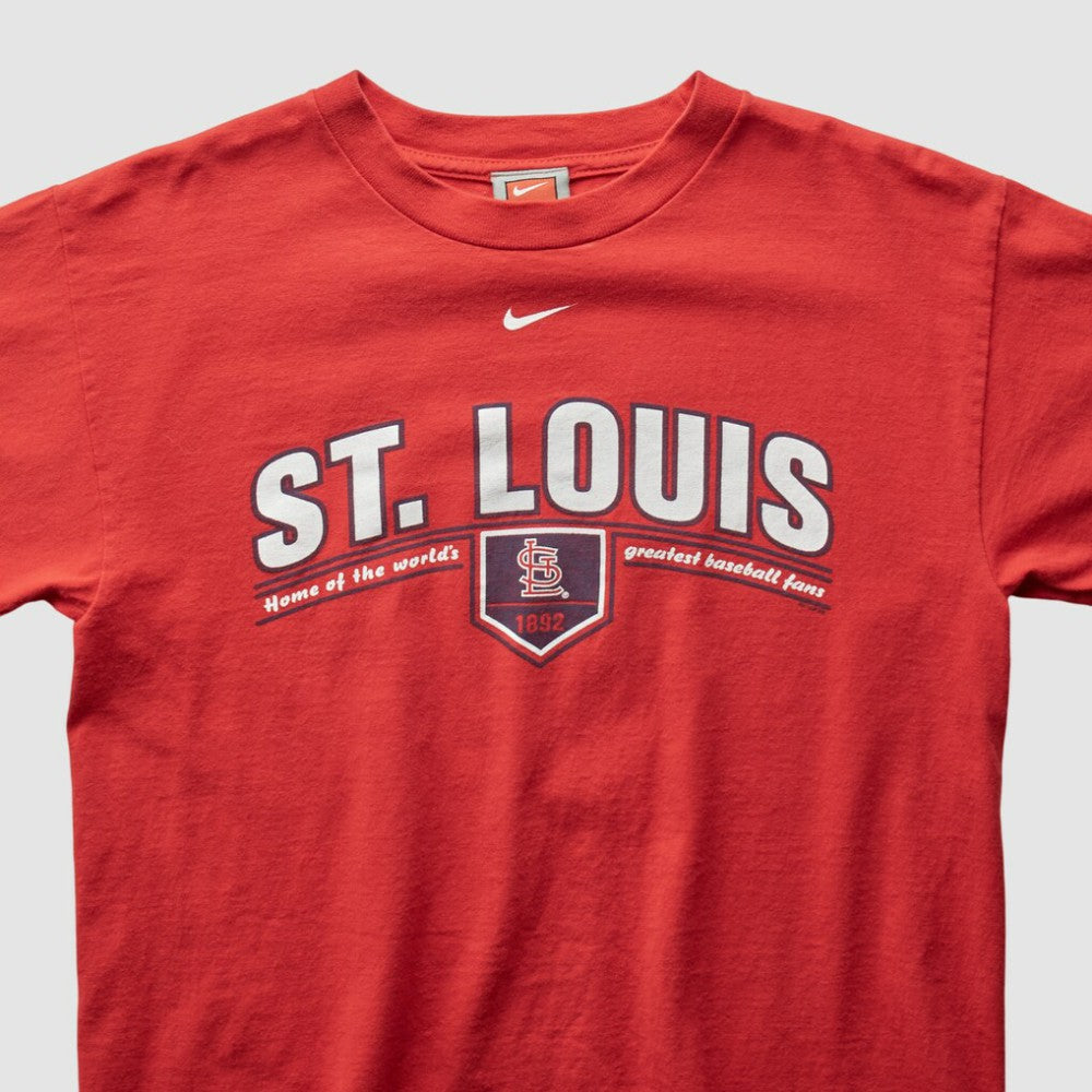 St. Louis Cardinals Nike 2000s T-shirt - Red - XS by Fanatics Real Vintage T-shirts