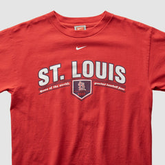 St. Louis Cardinals Nike 2000s T-shirt - Red - XS by Fanatics Real Vintage T-shirts