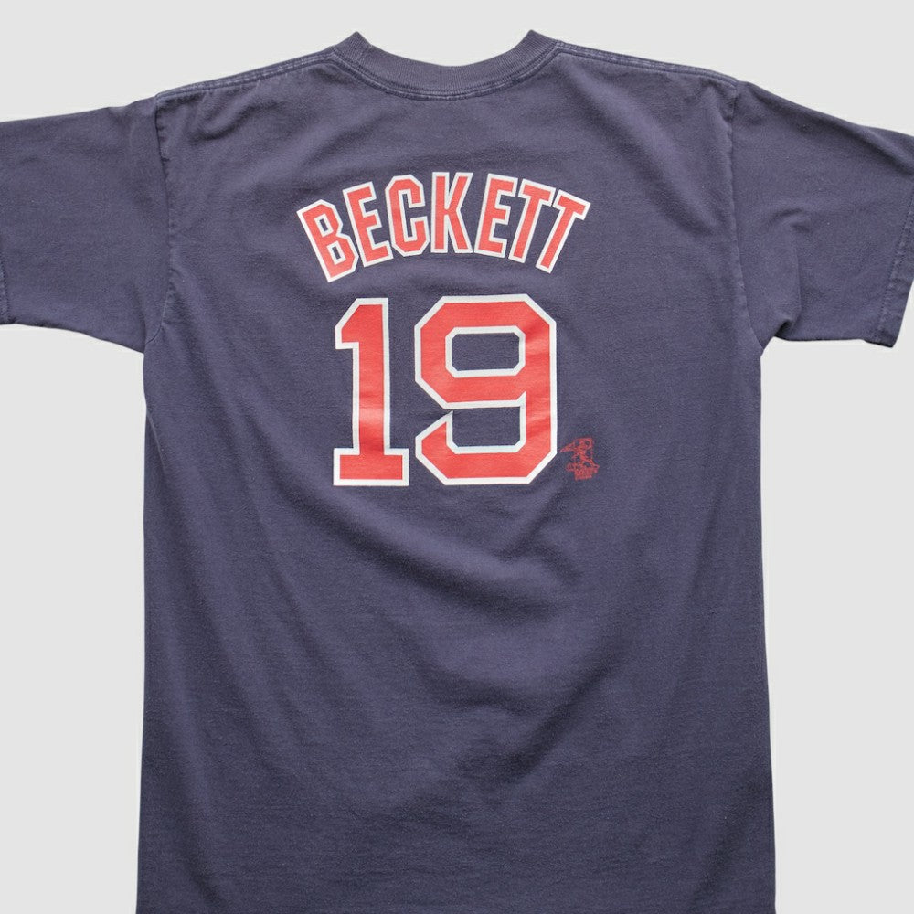 Boston Red Sox Majestic 2000s T-shirt - Navy - S by Fanatics Real Vintage T-shirts