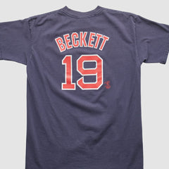 Boston Red Sox Majestic 2000s T-shirt - Navy - S by Fanatics Real Vintage T-shirts