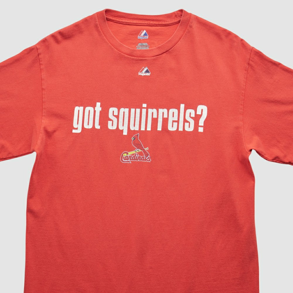 St. Louis Cardinals Majestic 2011 T-shirt - Red - M by Fanatics Real Vintage T-shirts