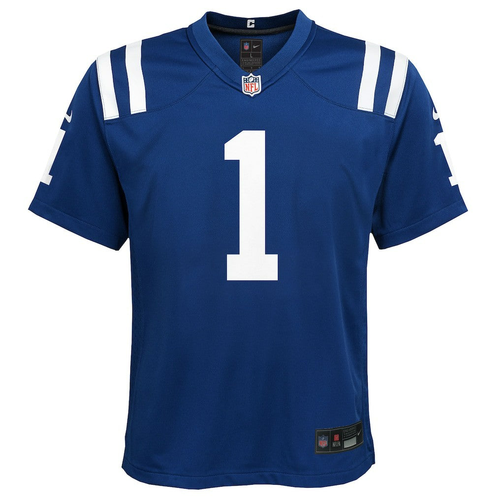 Ahmad Sauce Gardner Indianapolis Colts Youth Home Game Jersey Blue